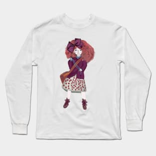 Rose The Rosary Messenger Long Sleeve T-Shirt